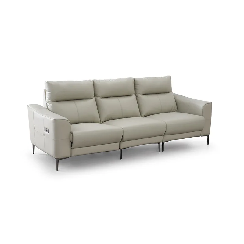 

About the first layer of cowhide in the living room, genuine leather is automatically retractable and adjustable