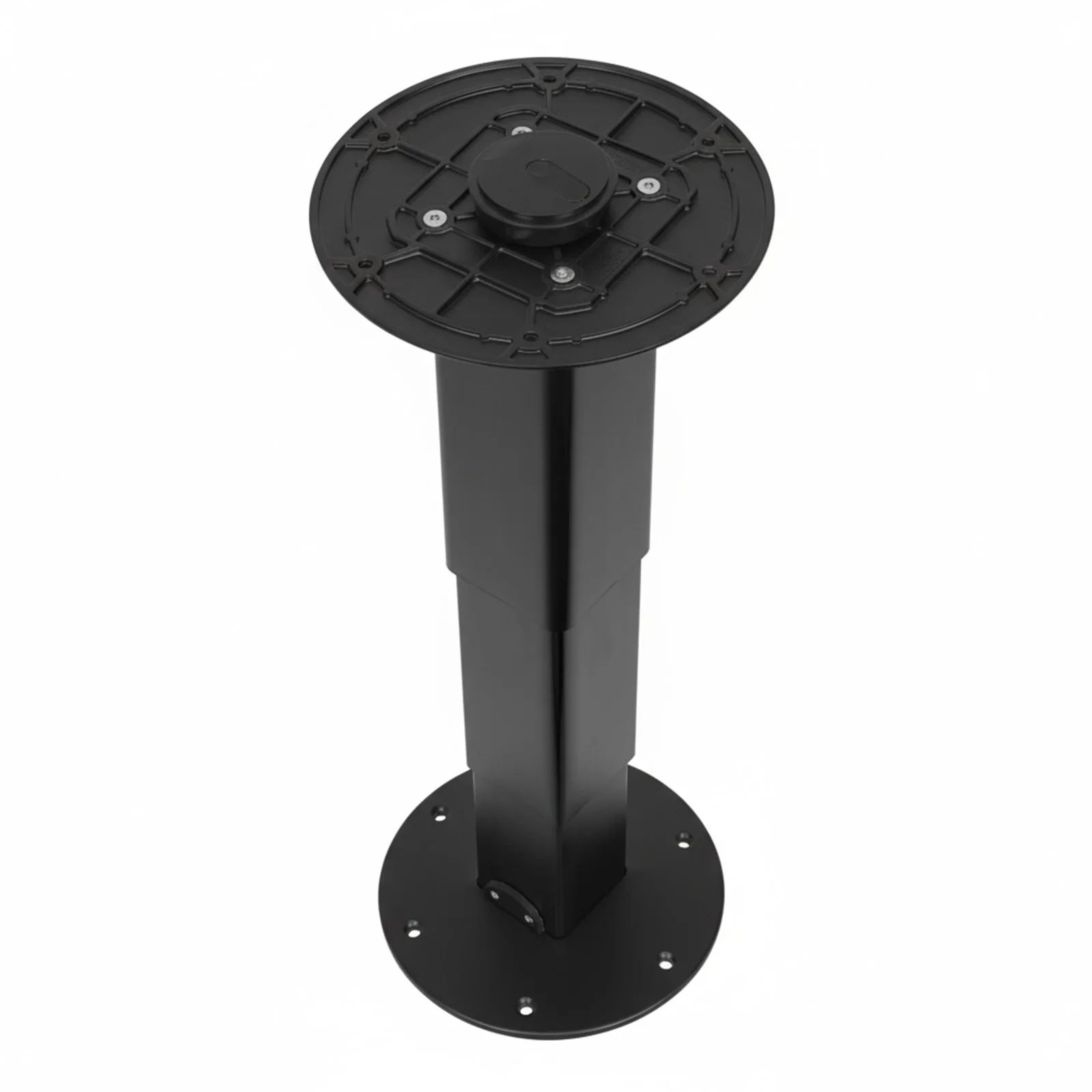 

RV Telescoping Table Stand with Gas Lift Secure Fixation Table Pedestal Easy To Install for Caravan Motorhome Yachts