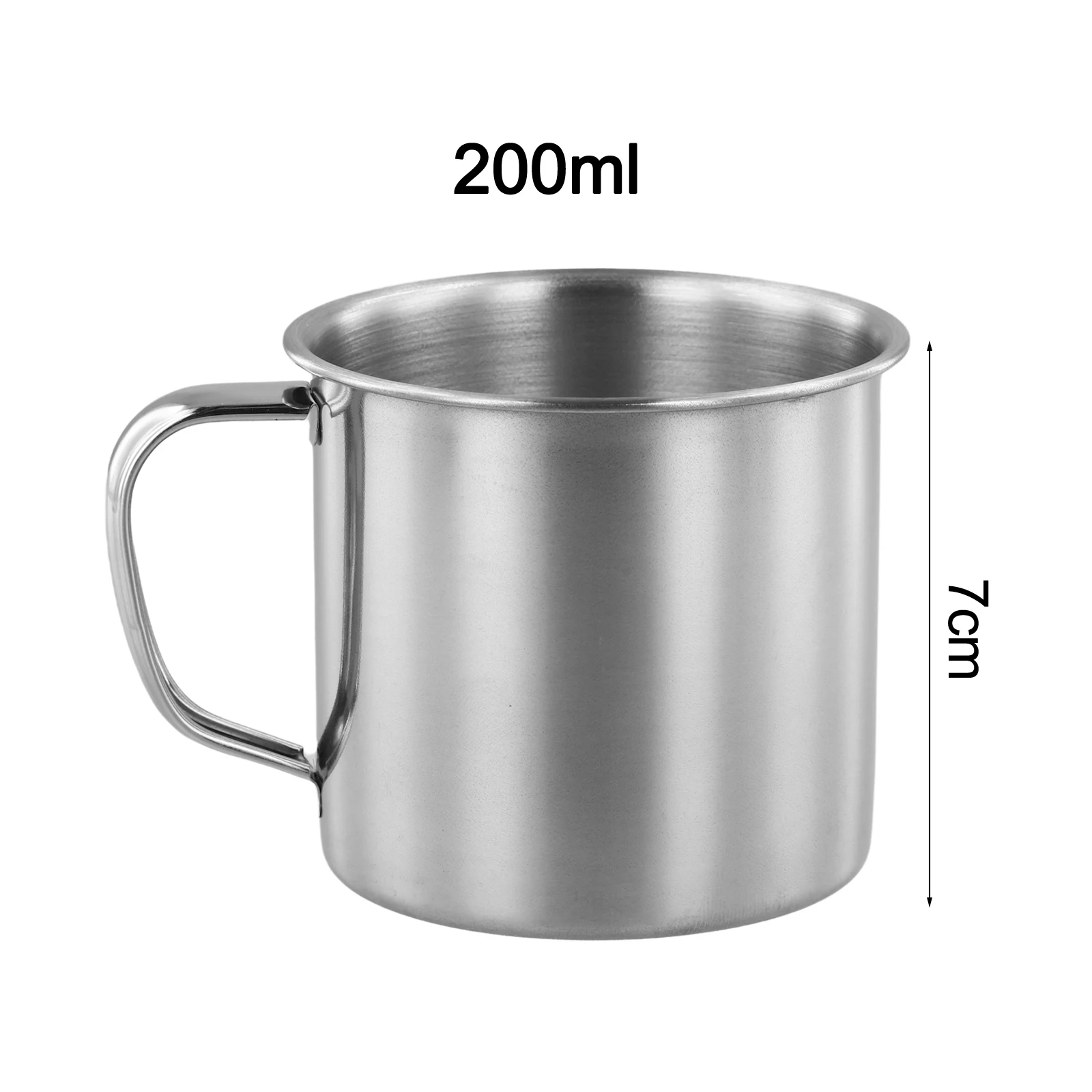 Stainless Steel Water Milk Coffee Tea Cup Camping Mug Home Travel Tumbler Water Bottle Botellas Para Agua  Stainless
