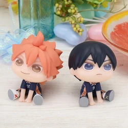 Haikyuu!! Tobio Kageyama Anime Figure Shoyo Hinata Action Figure Tetsuro Kuroo/Kozume Kenma Figurine Collectible Model Doll Toys
