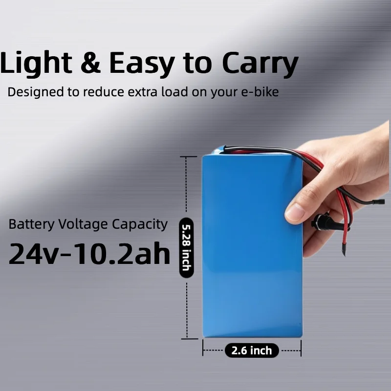 24V Battery Pack Home Battery DIY Project Holiday Light Power Supply