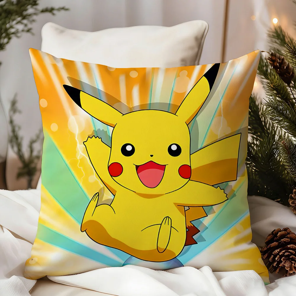 P-Pika Q-Chu Personalized Gifts Pillow Covers Decorative So…
