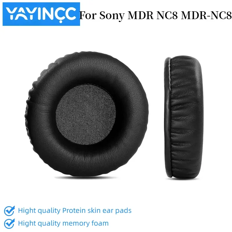 

YAYINCC Ear Pad For Sony MDR NC8 MDR-NC8 Headset Gamer Replacement Headphones Memory Foam Earpads Foam Ear Pads Cover