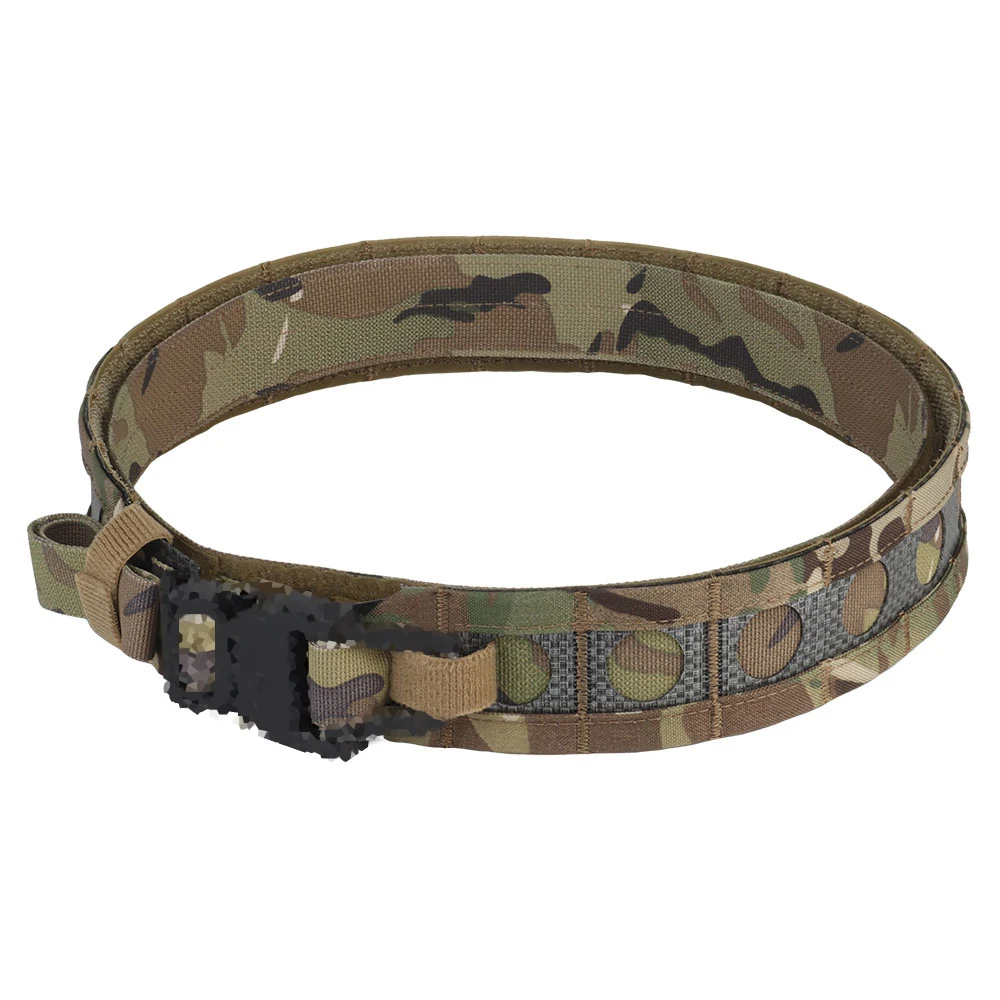 Taktischer Gürtel Ferro Style Bison Kampfgürtel Ranger Grün für Jagd Airsoft MOLLE-Gürtel mit Schnellverschluss-Schnalle Leichtgewicht – Detail 13
