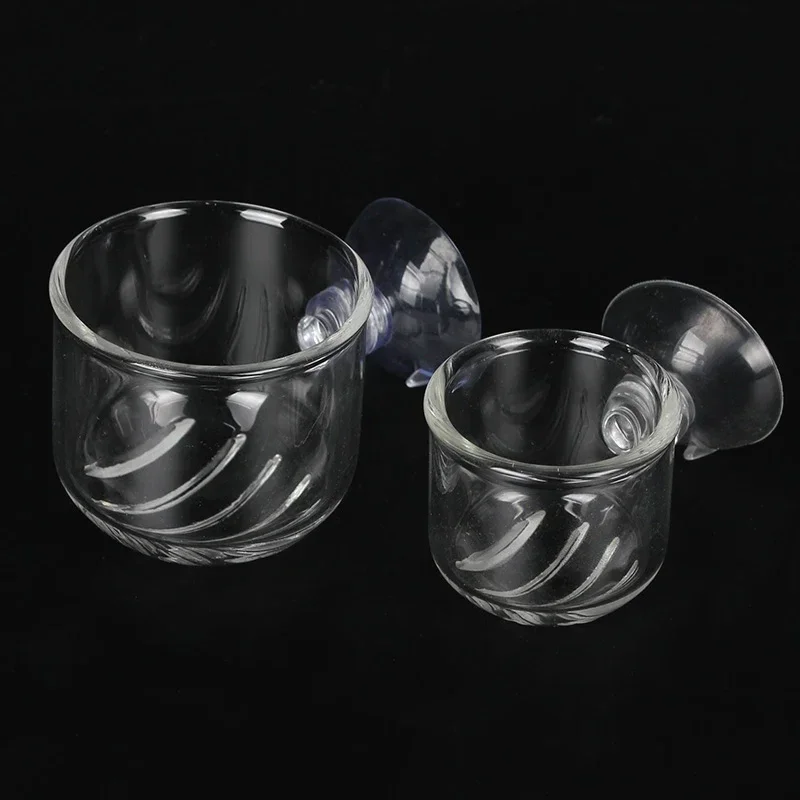 Akrylowy podajnik do akwarium wiszący akwarium Mini kryształowy garnek Polka woda doniczkowa sadzenie Cylinder Cup akcesoria do dekoracji akwarium