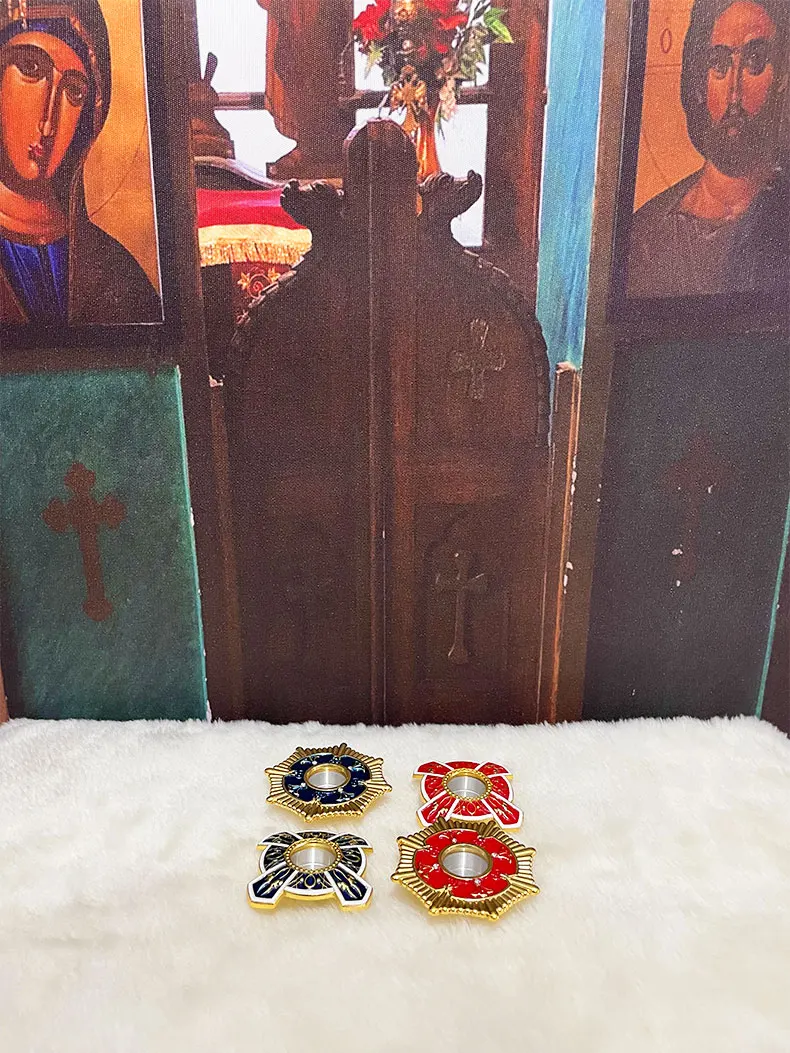 eisernes kreuz kreuz deko katholische kreuz russisch ortodoxische kreuz Persönliche relic brust schutzhülle mit golReligious Produkte Orthodoxie Liefert Legierung Kreuz Hersteller Direkt verkäufe 3,5 CM – Detail 3