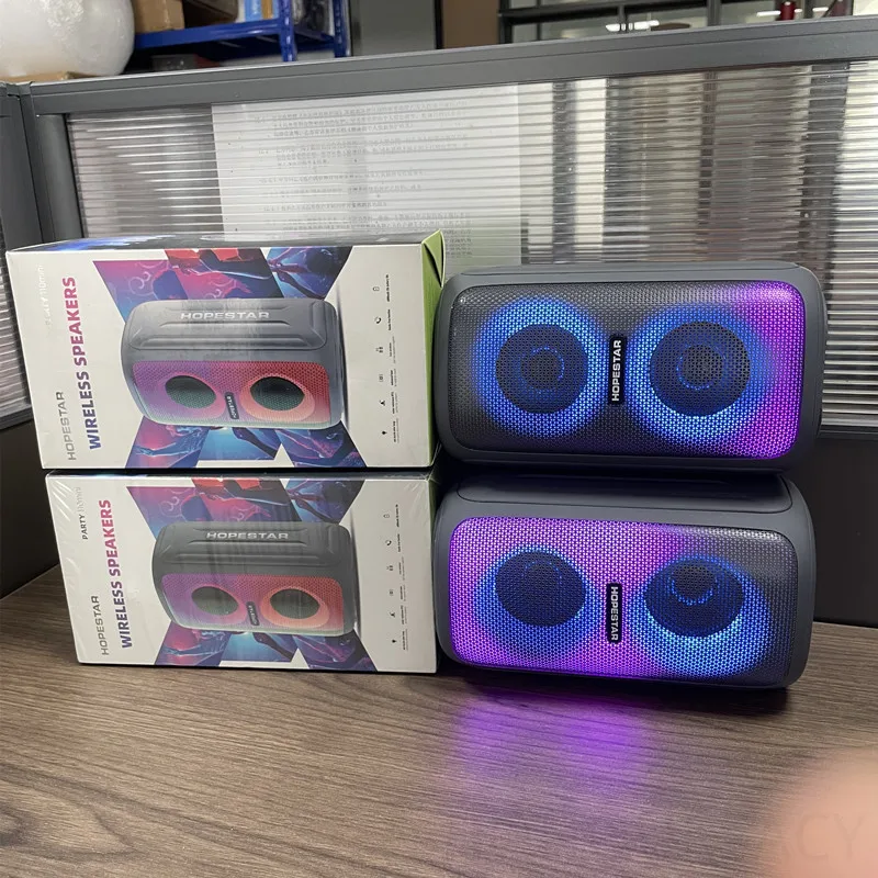 

Мини Bluetooth-колонка с высококачественным звуком, супербасом и сабвуфером, портативная для дома и автомобиля, компактный размер, 100 минут работы, Party SoundBox