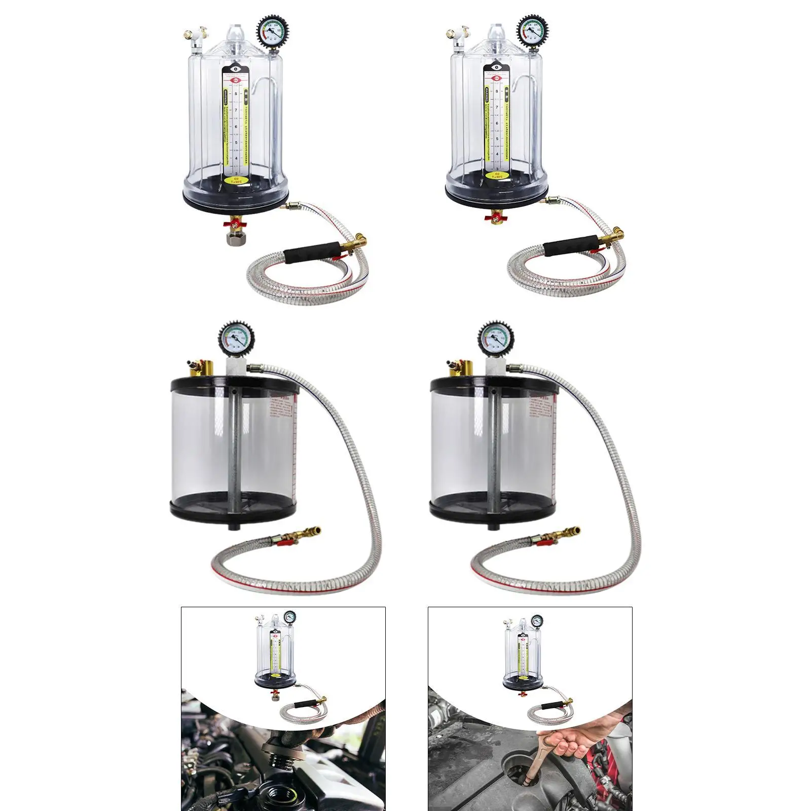 

Car Pneumatic Oil Pump Measuring Cup Replacement Pumping Unit Car Accessories for Automotive Repair Pneumatic Oil Extractor Cup