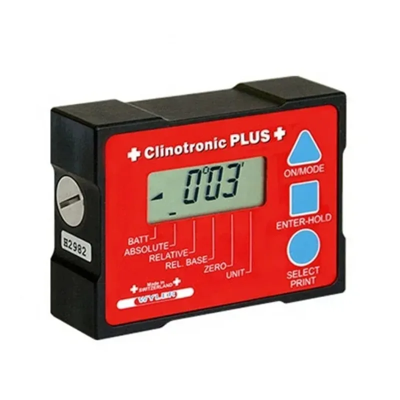 Inclinometer Clinotnic PLUS XDigital Electnic Level Machine Tool Calibration Ground Full Angle Measurement Tools