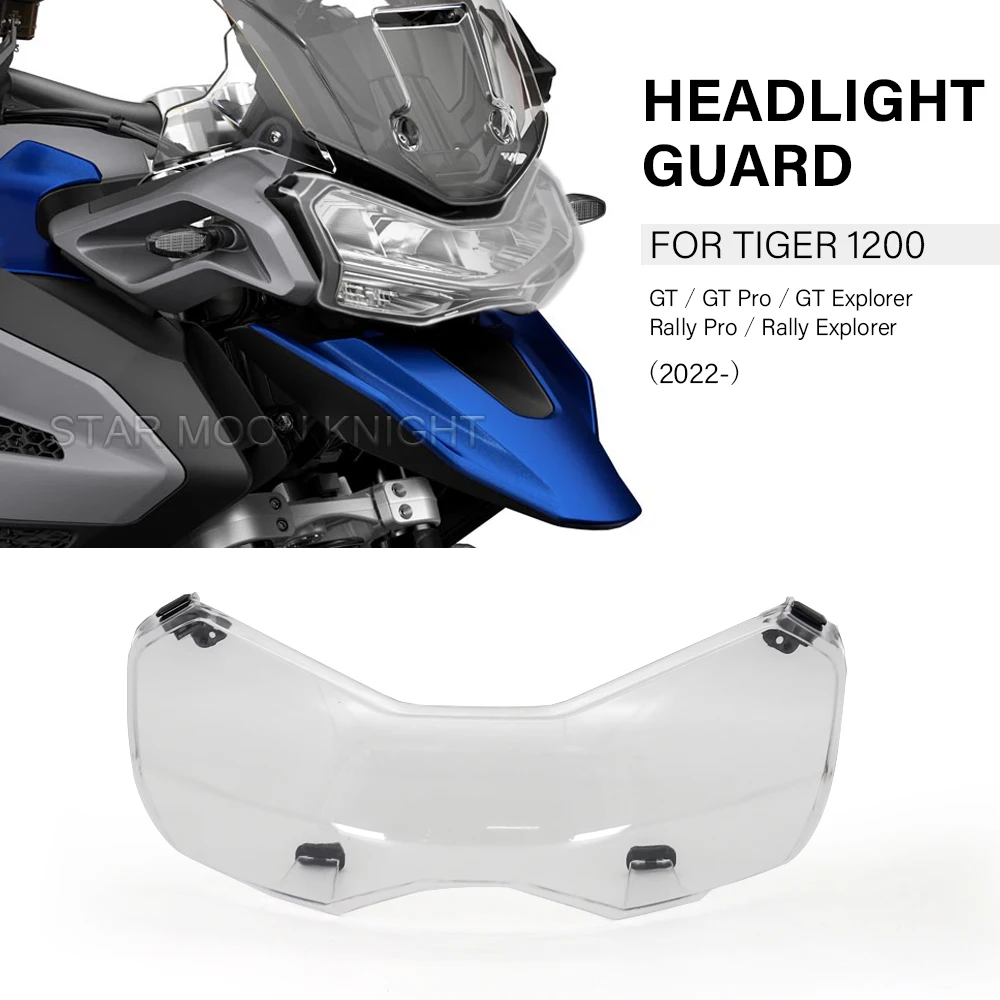 

Quick Release Headlight Protection Cover Guard Lampshade For Tiger 1200 GT Pro GT Explorer Tiger1200 Rally Pro Rally Explorer