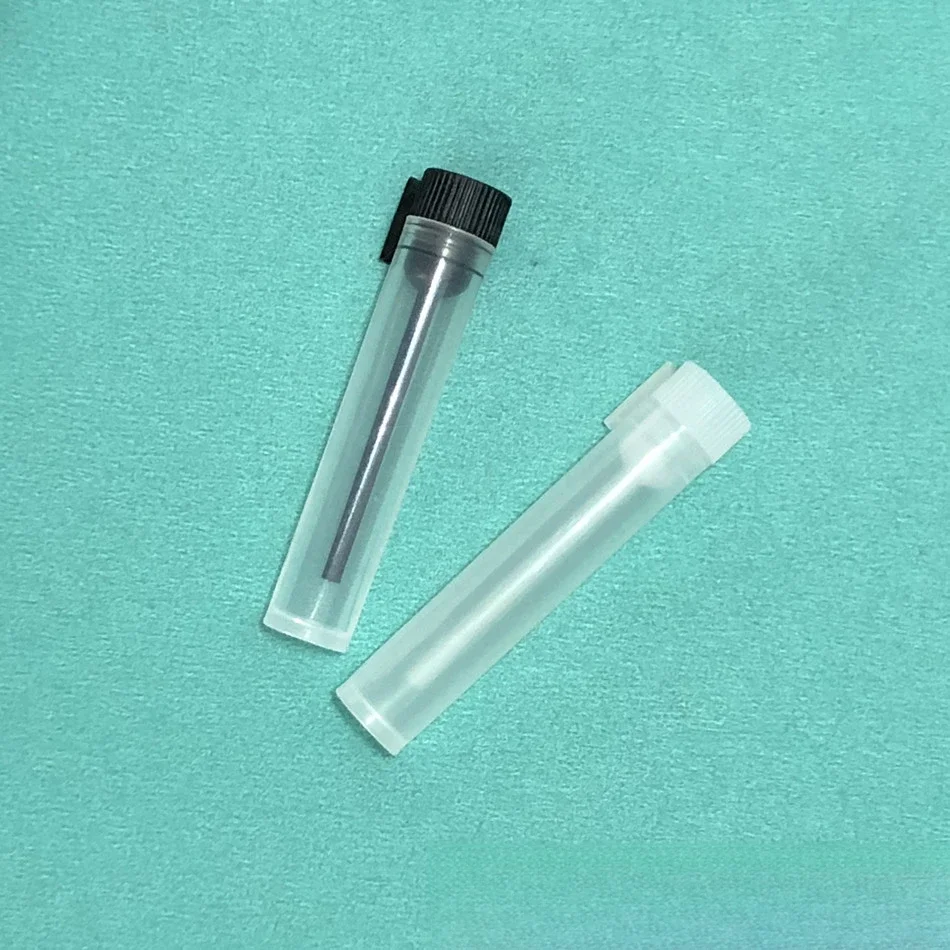 Direkt ab Werk 1ml Kunststoff-Testflasche Wimpernkleber-Teströhrchen Ätherisches Öl Aufbewahrungsfläschchen Mini-Probenflasche Stick-Typ – Detail 3