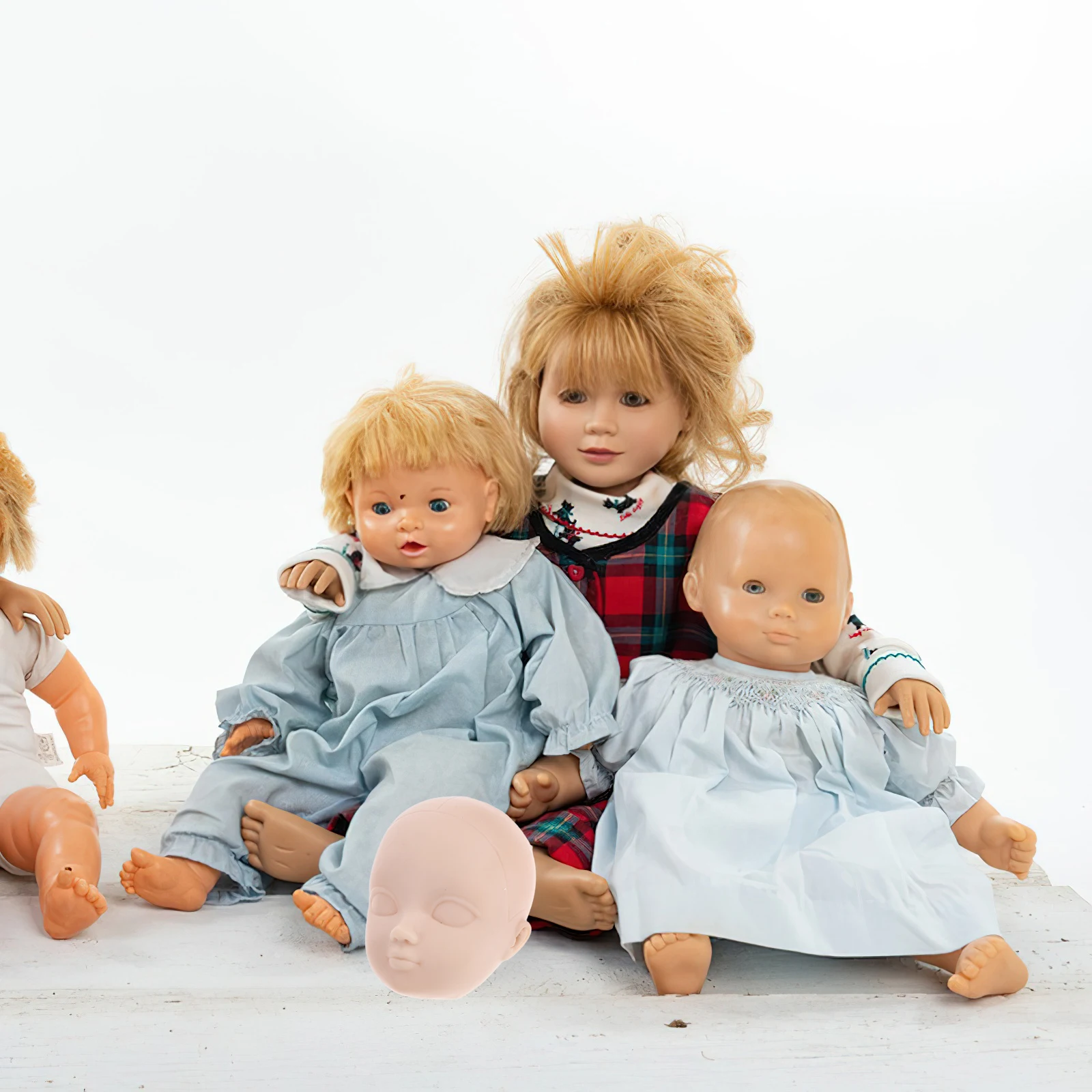 

10pcs for Practice Head For Makeup Practice Customized Makeup Practicing Heads Craft Replacing Ideal Gift lashes