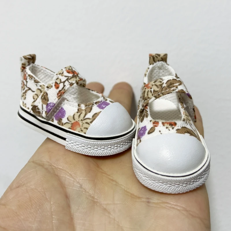 Tilda 6cm Toy Shoes For Doll Paola Reina 32cm,Fashion Sneakers for Dolls,1/4 Bjd Toy Shoes for Corolle Accessories for Dolls