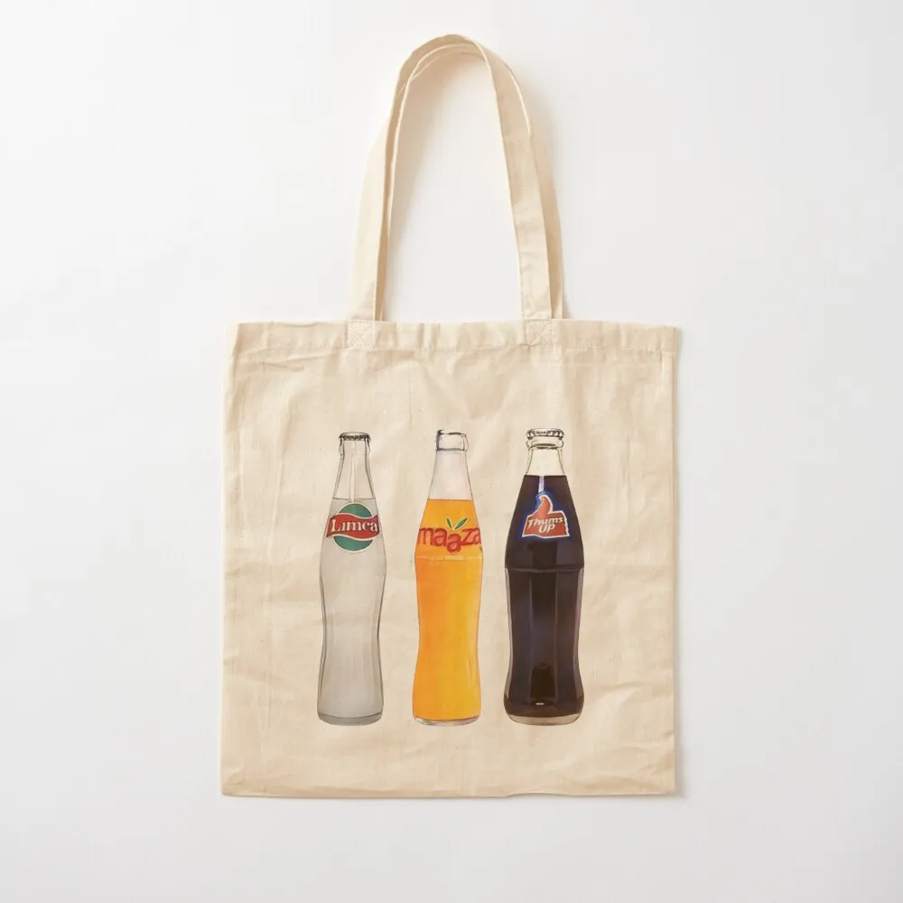 Limca x Maaza x Thums Up Tote Bag shopper bag women tote bag screen hand bags