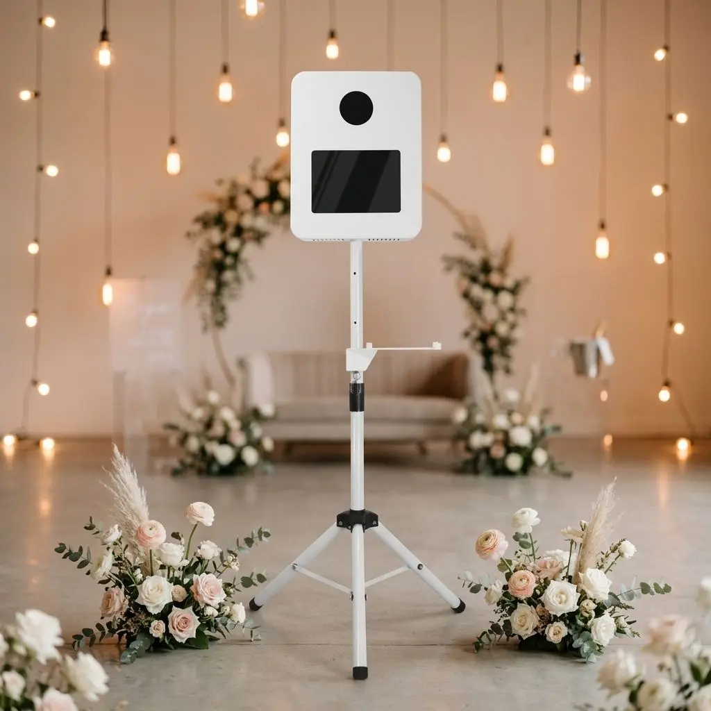 10.1 Inch Touch Screen Portable DSLR Photo Booth Selfie Photobooth Kiosk Machine for Party Supplies and Events