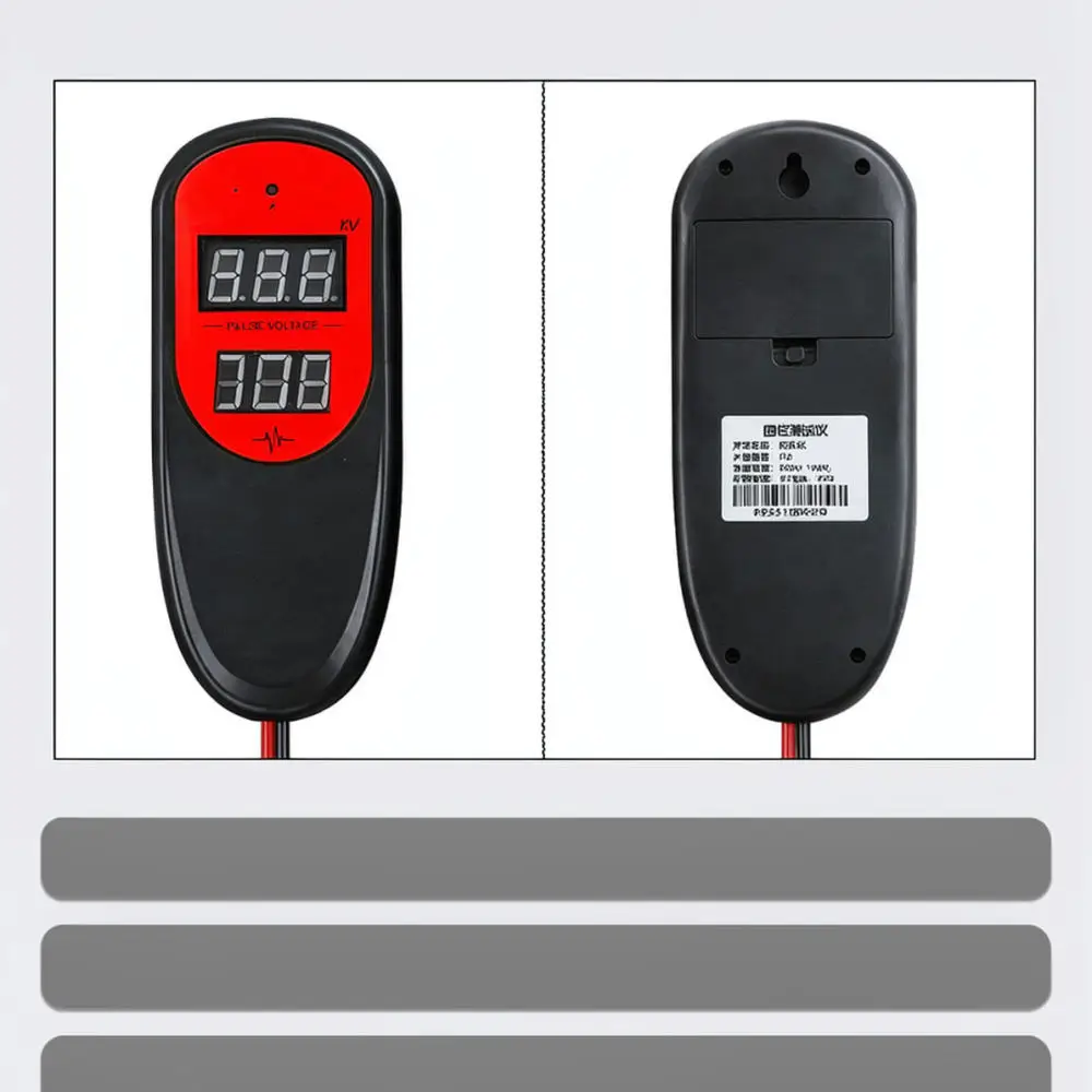 Electric Fence Pulse Meter Digital Precision Voltage Tester For Agricultural Perimeter Security Diagnostic Instrument