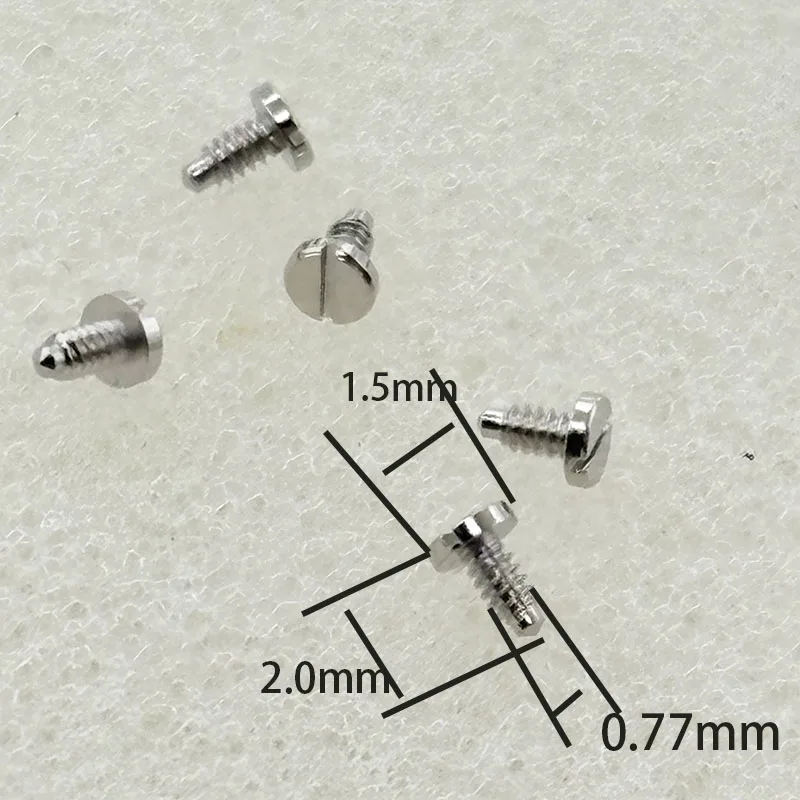 Watch accessories upper deck movement screw size purchase 1.5mmx0.77mmx2.0mm