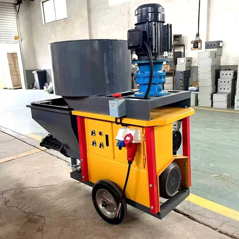 Hot Selling High Quality Motor Cement Sprayer Wall Plaster Mortar Paint Spraying Machine