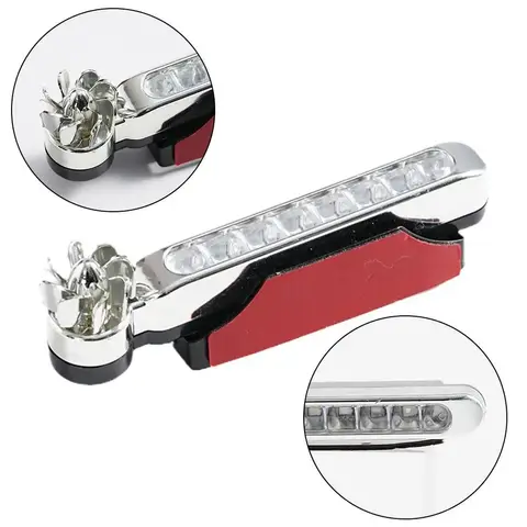 풍력 자동차 LED 주간 주행등 보조 회전 팬 램프 자동차 주간 헤드라이트 LED 라이트