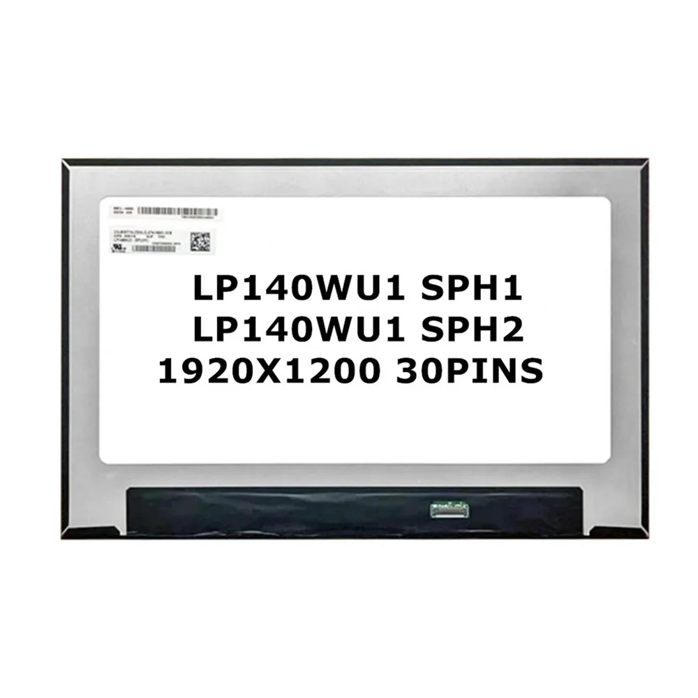 LP140WU1-SPH1 LP140WU1 SPH2 FOR LG Original New 14INCH LCD Screen 1920X1200 SMALL 30PINS 99%SRGB NON-TOUCH