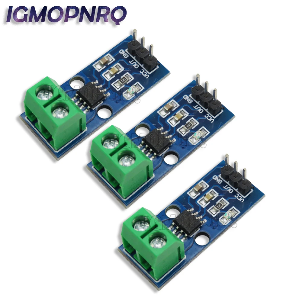 Hot Sale ACS712 5A 20A 30A Range Hall Current Sensor Module ACS712 Module For Arduino 5A/20A/30A