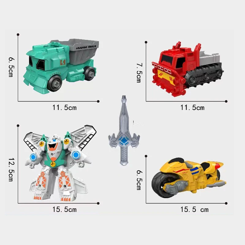 DIY Transformation Assembly Dinosaur Robot Toy Vehicle Truck Motorcycle Nut Screw Disassembly Combination Toys Gifts for Kids