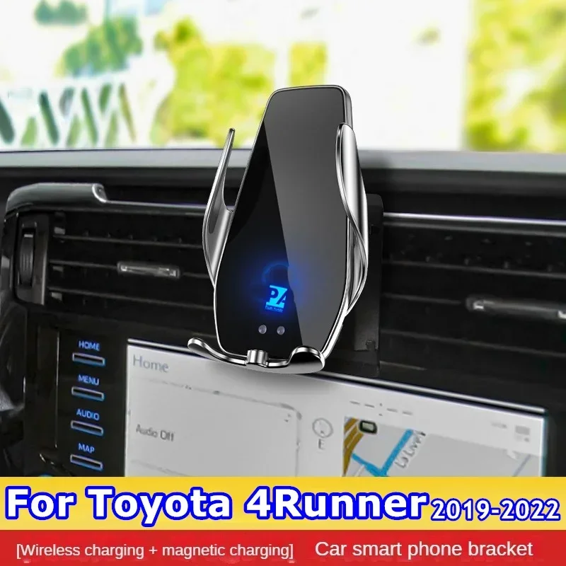 

2019-2022 For Toyota 4Runner Phone Holder Wireless Charger 4 Runner Car Mount Navigation Bracket GPS Support