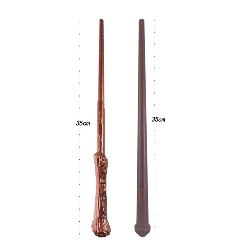 1/2 قطعة عصا سحرية للأطفال لعبة صوت مضيئة معالج الساحرة يده عصا سحرية عصا تأثيري الدعائم حفلة الهالوين هدية TMZ