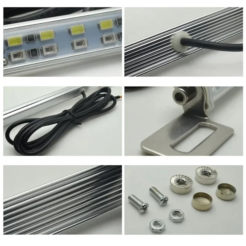 Universal Refit Car Led Reversing Light Super Bright and Durable Aluminum Alloy Heat Dissipation Material Base Dual Color Lamp