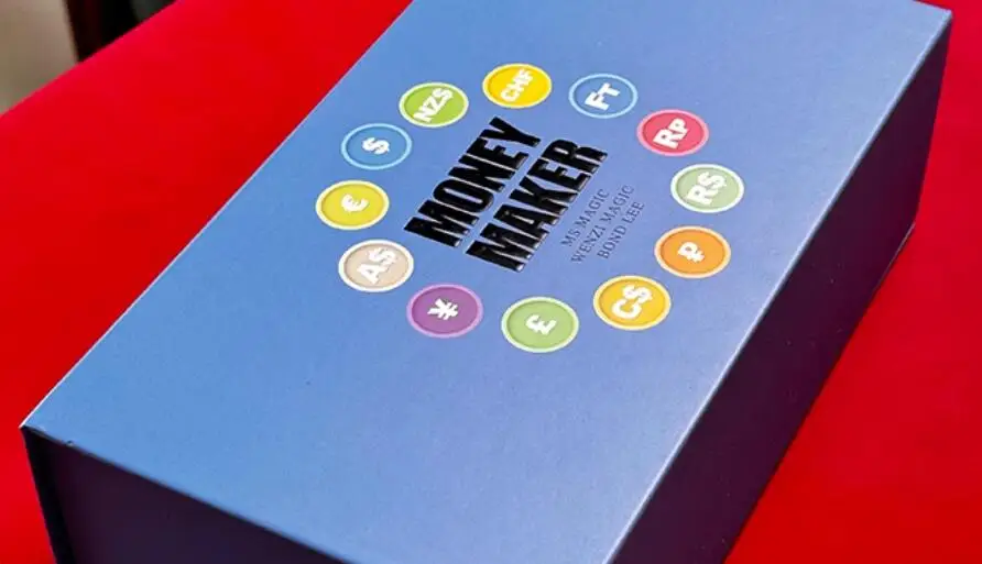 Profesjonalny Magik Pieniędzy od Wenzi Bond Lee - Sztuczka Magiczna na Scenę i z Bliska, Mentalizm, Iluzja, Gimmick, Rekwizyt Magika, Gry Magii