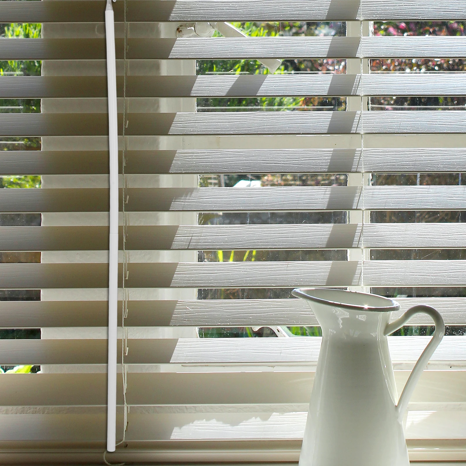 

1pcs Blinds Rod 24 Inch PP Vertical Blind Replacement Part Home Office Vertical Wand Replacement for Curtains Blind