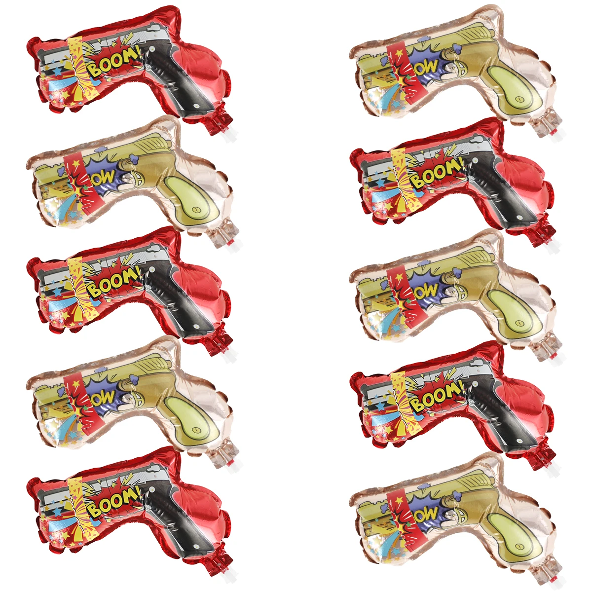 10/20/30 قطعة قصاصات محمولة باليد مدفع تحية صغيرة قابلة للنفخ دعائم تحية مناسبة للعطلات وحفلات الزفاف #1