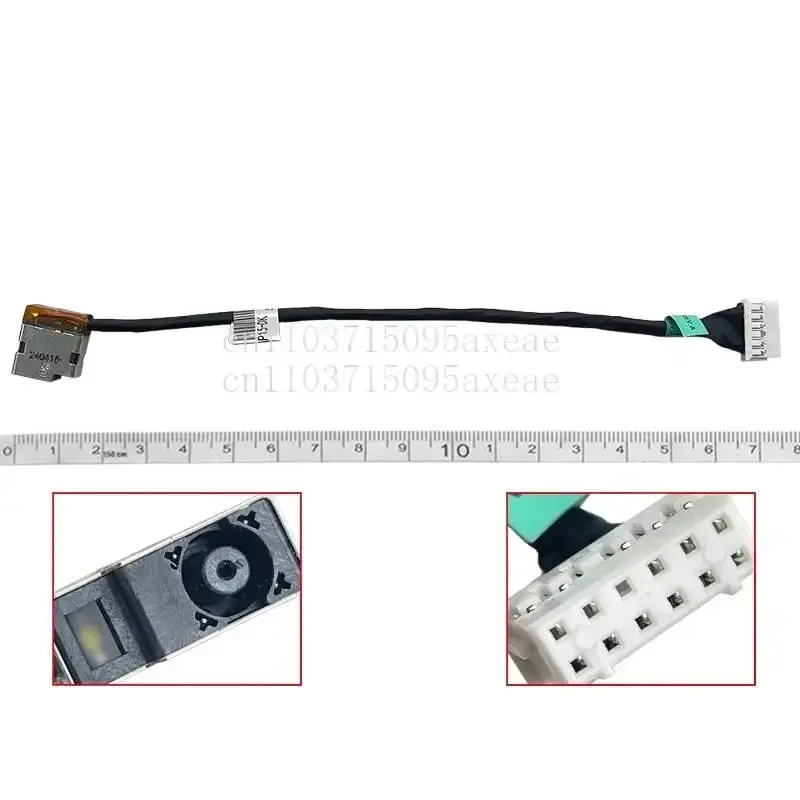 Tête de chargement pour HP Shadow Genie 5 15-DK 17-CD, Interface d'alimentation TPN-C142 C141
