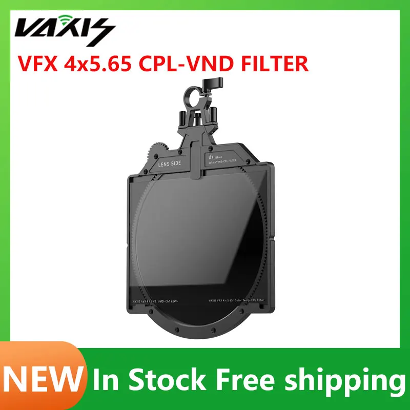 VAXIS VFX 4x5.65 CPL-VND FILTER FOR 4x5.65 Shading Bucket Combination for Quick Installation and Plug-and-Play