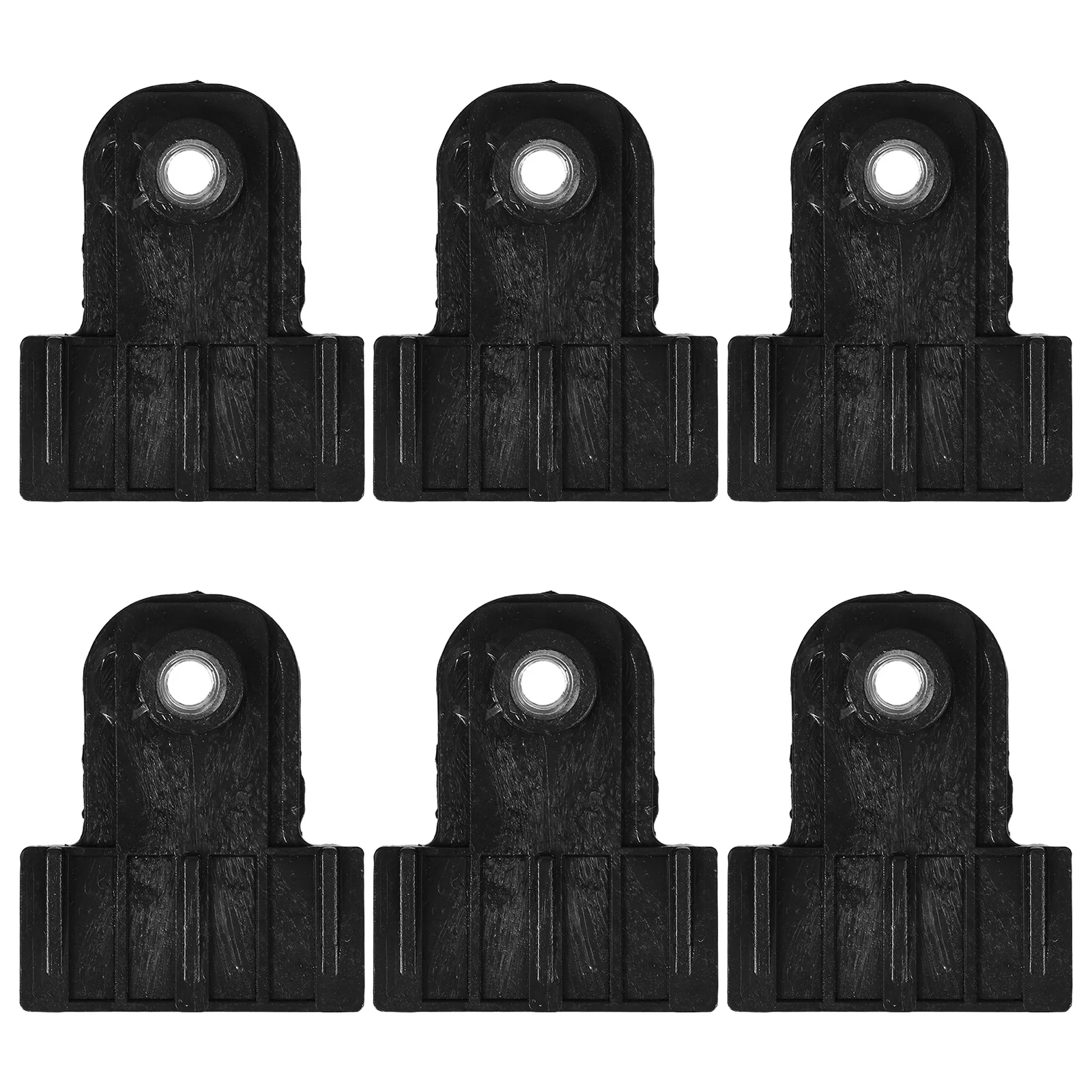 

6Pcs Automotive Glass Clamps Window Door Regulator Clips Black Replacement Smooth Lifting Support Clamp Repair Replacement Kit