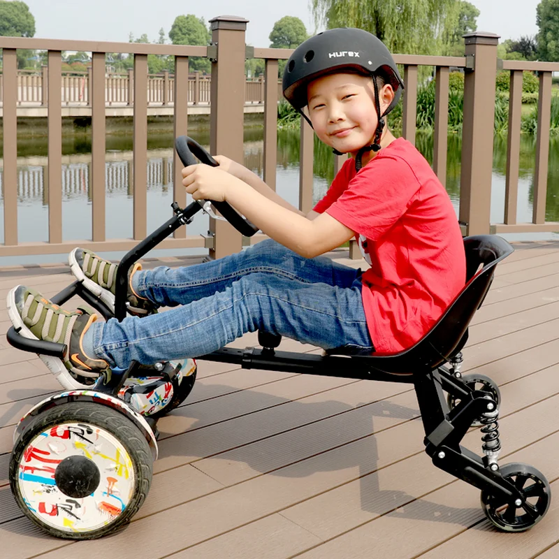 Hoverboard Seat Attachment, No Electric Scooter Included, Transform Your Board Into Go-Kart For Kids