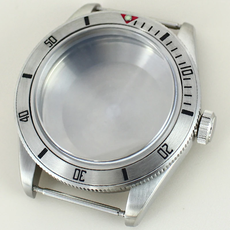 

Серебристый корпус часов 38,8 мм, резиновый ремешок, сапфировое стекло с AR-покрытием для Seiko NH35 NH36/34 4R36, автоматический механизм, стальные детали.