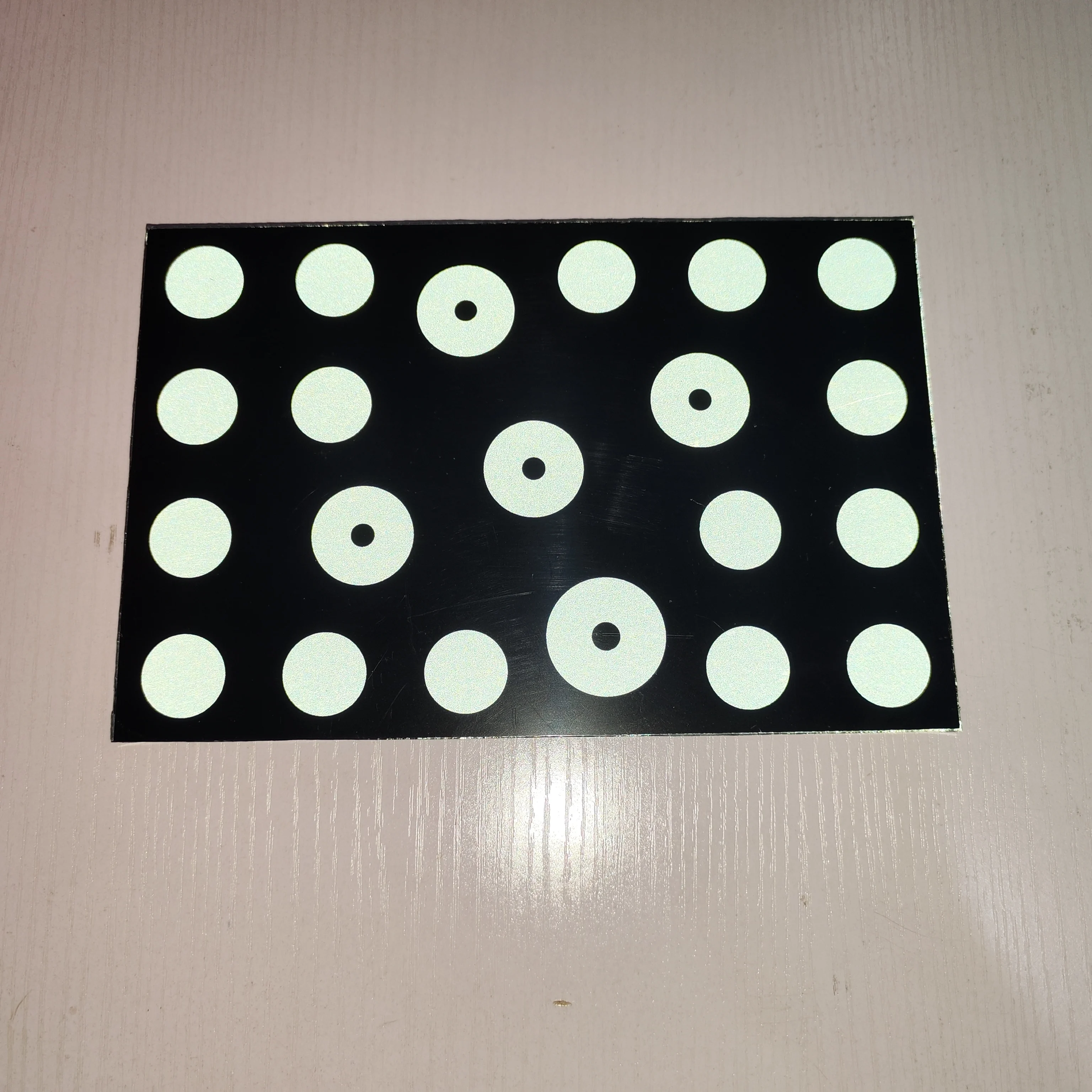 

Machi 3d Wheel Alignment Machine Rear Target Plate signal Reflector Seep Into Oil or Water or Crack