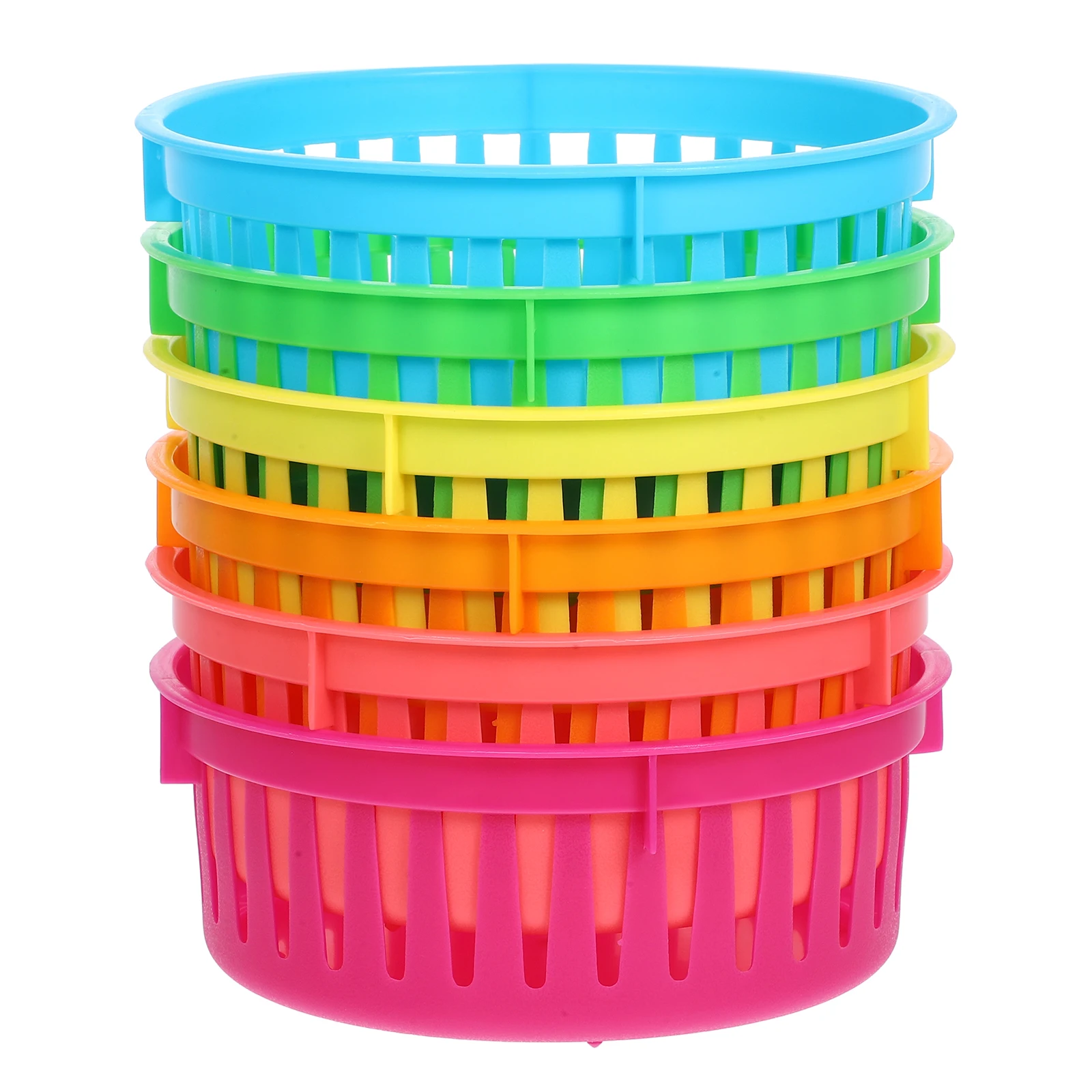 

12 Pcs with Pretty Holds Desktop Storage Organizer Round Pen Bucket Marker Organiser
