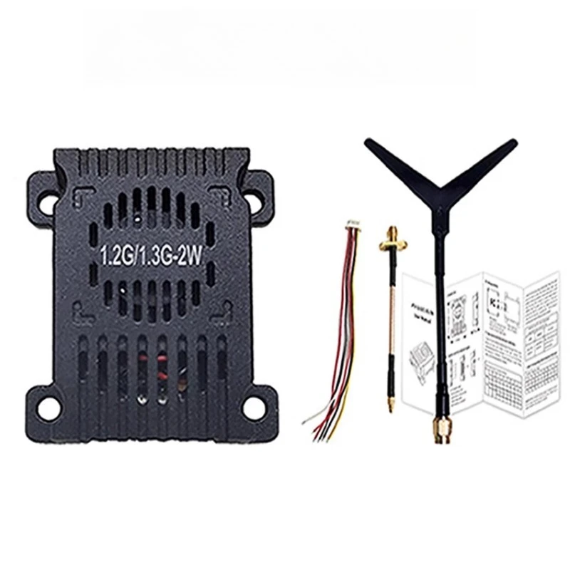 3.3G 4W/6W FPV VTX VRX 송수신기 16CH 아날로그 비디오 전송 모듈 (FPV 레이싱 드론 장거리 고출력용)