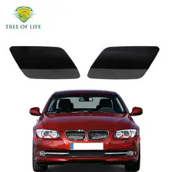 For BMW 3 Series E92 E93 2011-2014 LCI Front Bumper Headlight Washer Nozzle Spray Jet Cover Cap 61677253394 61677253393