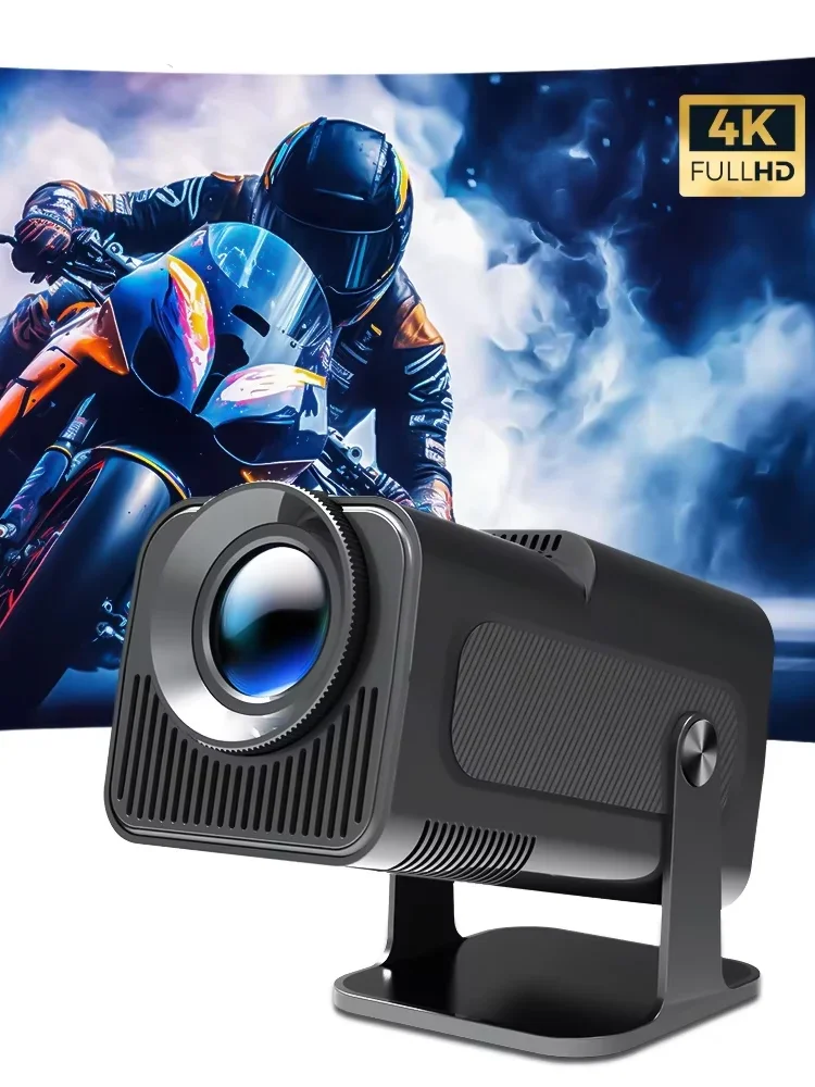 KaiAqua HY320mini-projector Android 11 390ANSI HD 4K Native 1080P Dual Wifi6 BT5.0 Cinema-niveau Draagbare projector HY300 Opgewaardeerd - afbeelding 2