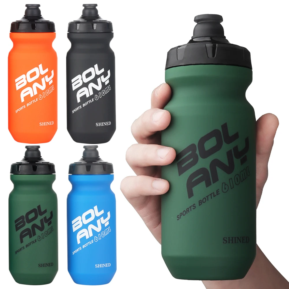 610ml Bike Mountain Bottle BPA Free Squeeze MTB Road Bike Water Bottle Cycling Water Kettle for Outdoor Running Climbing Sports