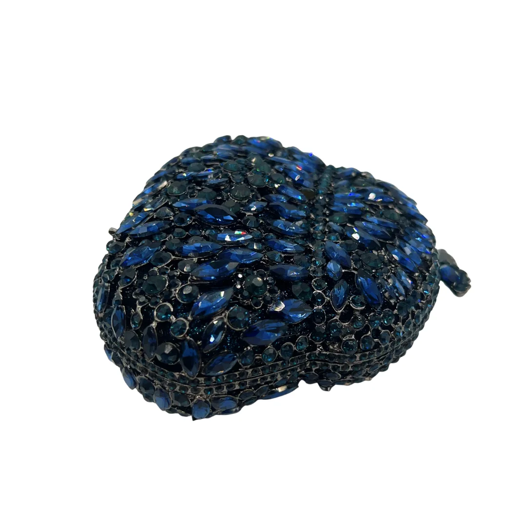 Blue Shell Clutch, Iridescent Mother-of-Pearl Evening Bag for Women. OEM Custom Oceanic Purse, Low MOQ Wholesale from Factory Di view 4