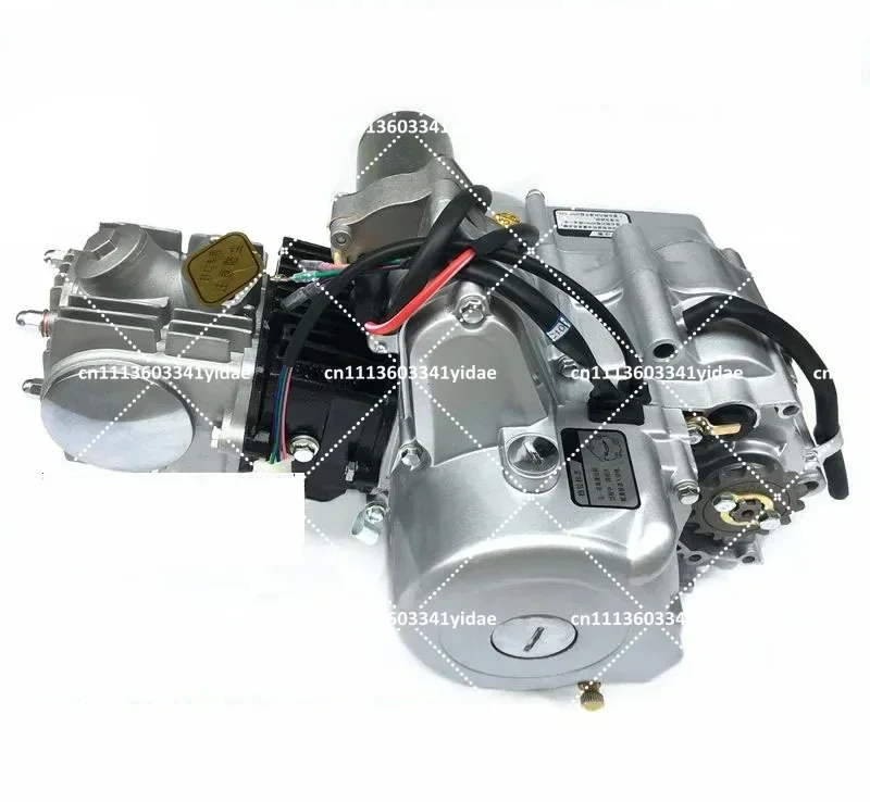 110cc 125cc Horizontal Engine Motorcycle 4-Stroke Manual Automatic Clutch Electric Start Curved Beam