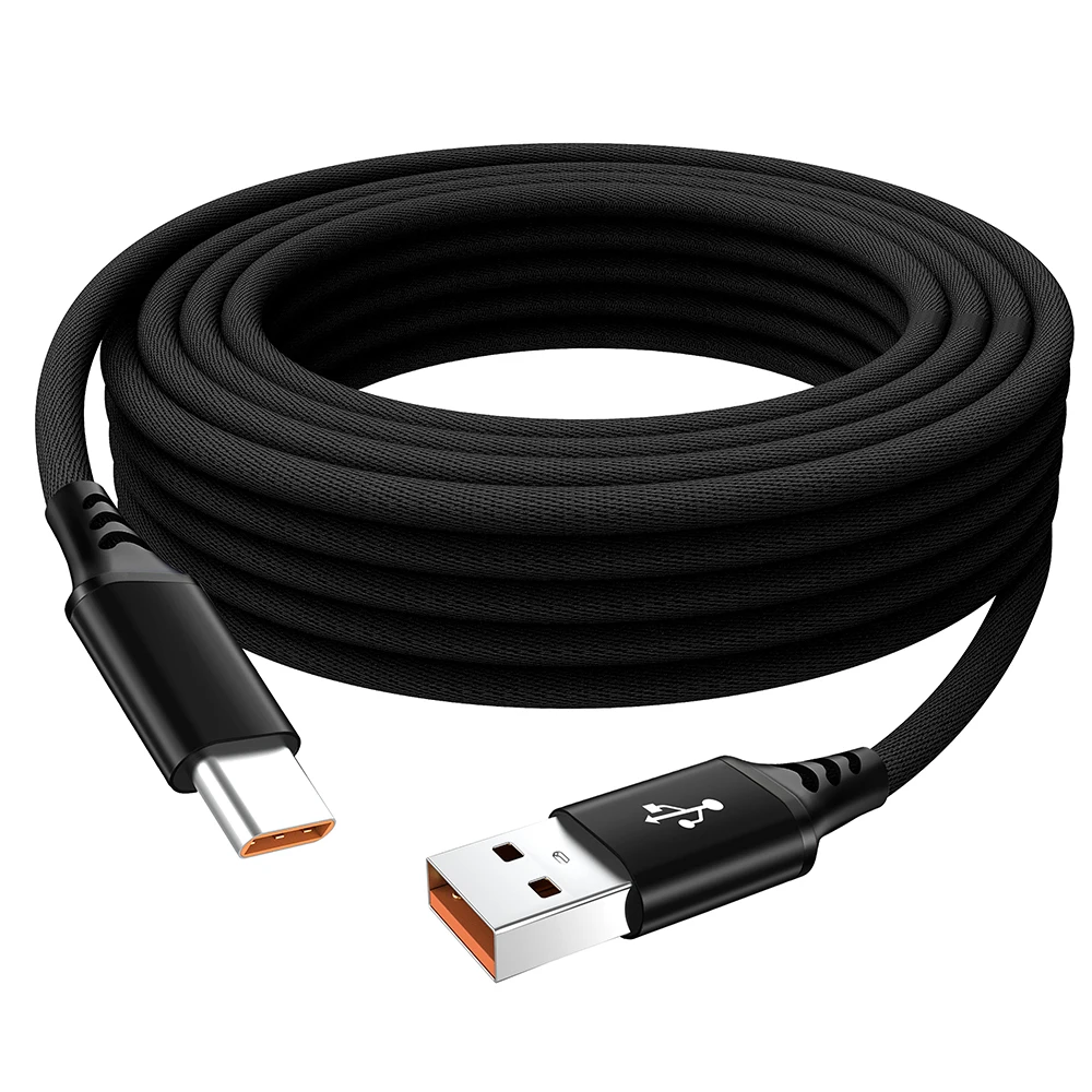 USB TYPE C-kabel 5A Supersnelle oplaadkabel voor iPhone 15 16 17 Volledig bereik Huawei Samsung oppo oneplus Universele USB C-verlenging