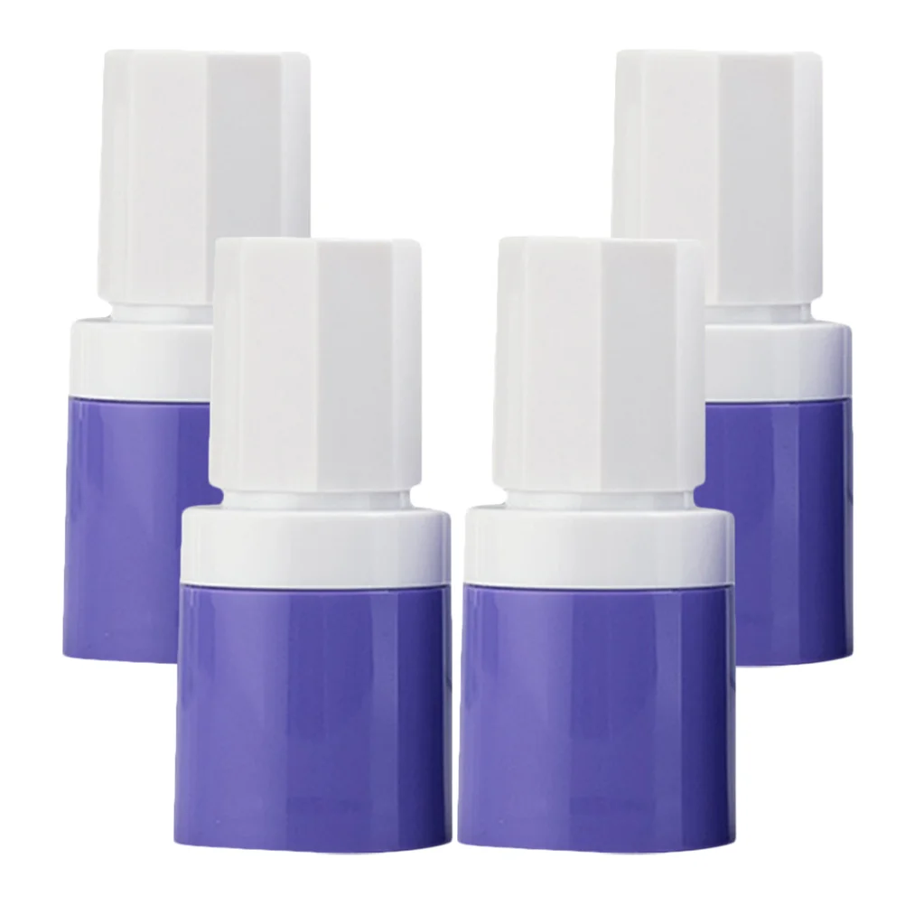 

4 Pcs Vacuum Lotion Bottle Travel Soap Container Bottles Airless Pump Makeup for Liquid Type Slender Pp Empty