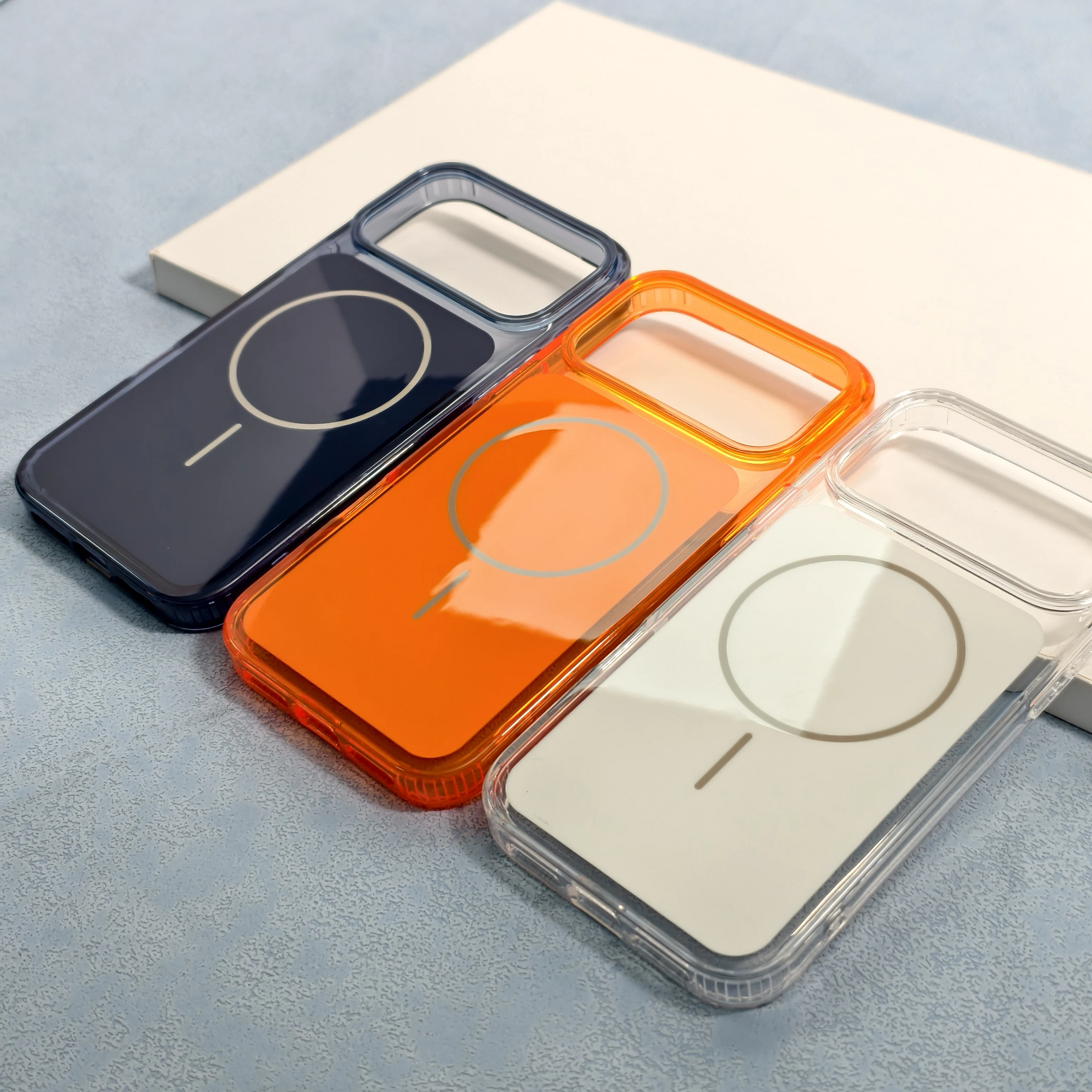 Última Capa de Celular Magsafe para iPhone 17 Pro Max 17 Pro, Moderna, Unissex, com Carregamento Magnético Sem Fio, Capa de PC 17 A