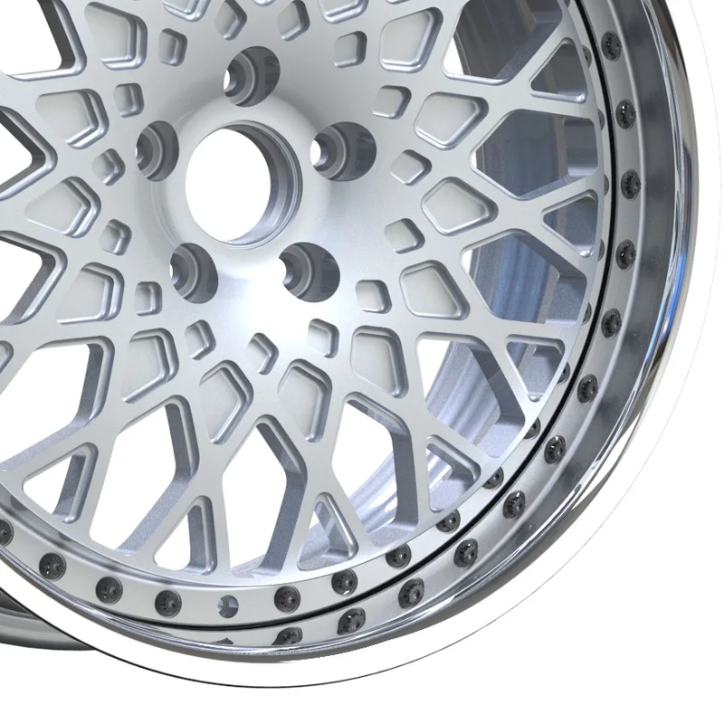 Borui Forged Rims Alloy Wheel 18 19 20 21 22 5x112 24 26 Inch 2 Piece Chrome Gun Gray Deep Dish Car Wheels For Audi A3 A5 A6 A8