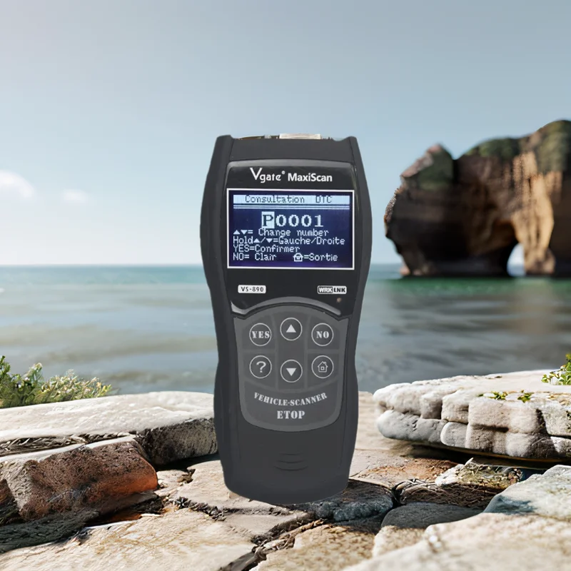 أداة المسح التشخيصي Vgate Maxiscan VS890 Obd2 CAN-BUS قارئ رمز السيارة متعدد اللغات #6
